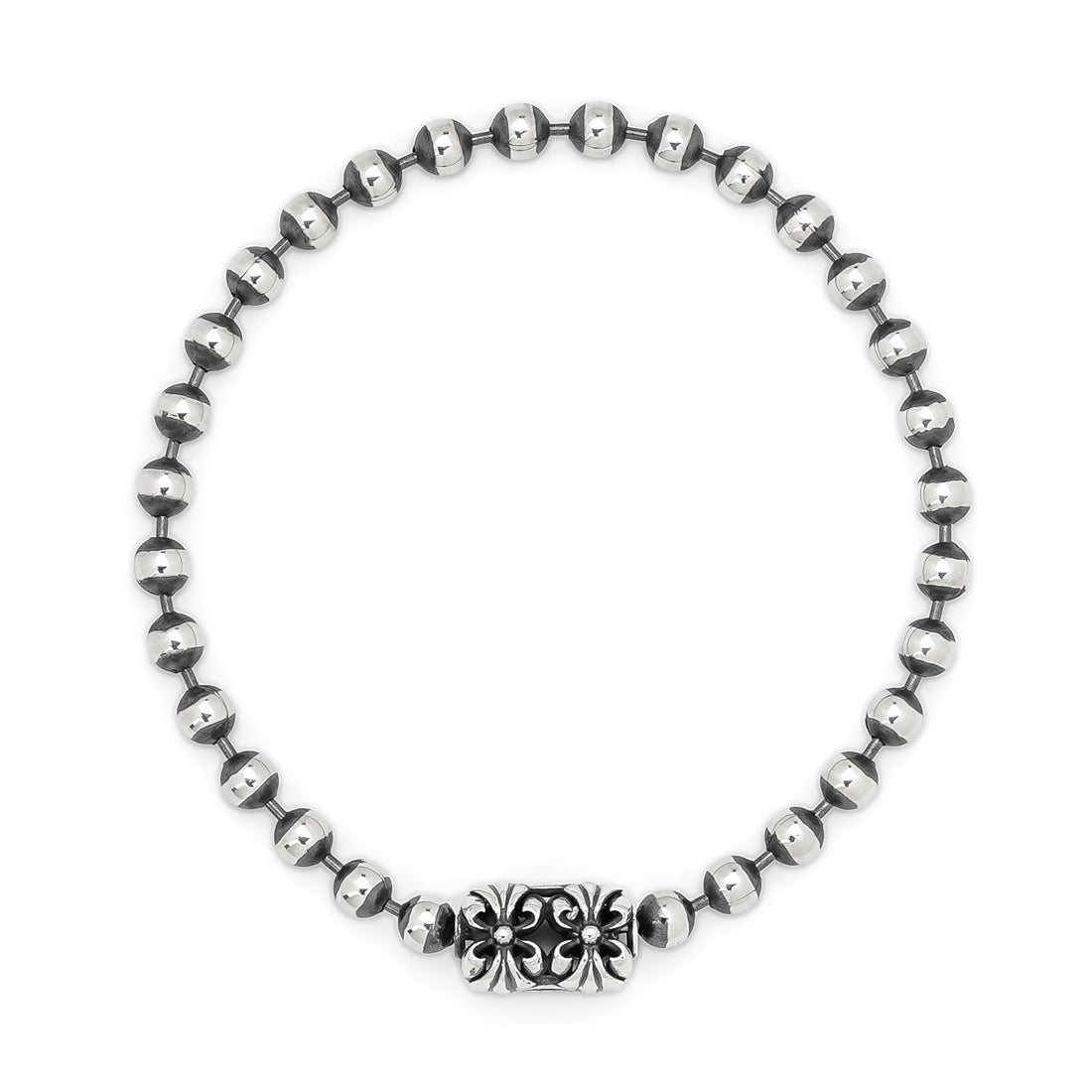 ロンワンズ クロムコネクター 5.0mmボールチェーンブレスレット