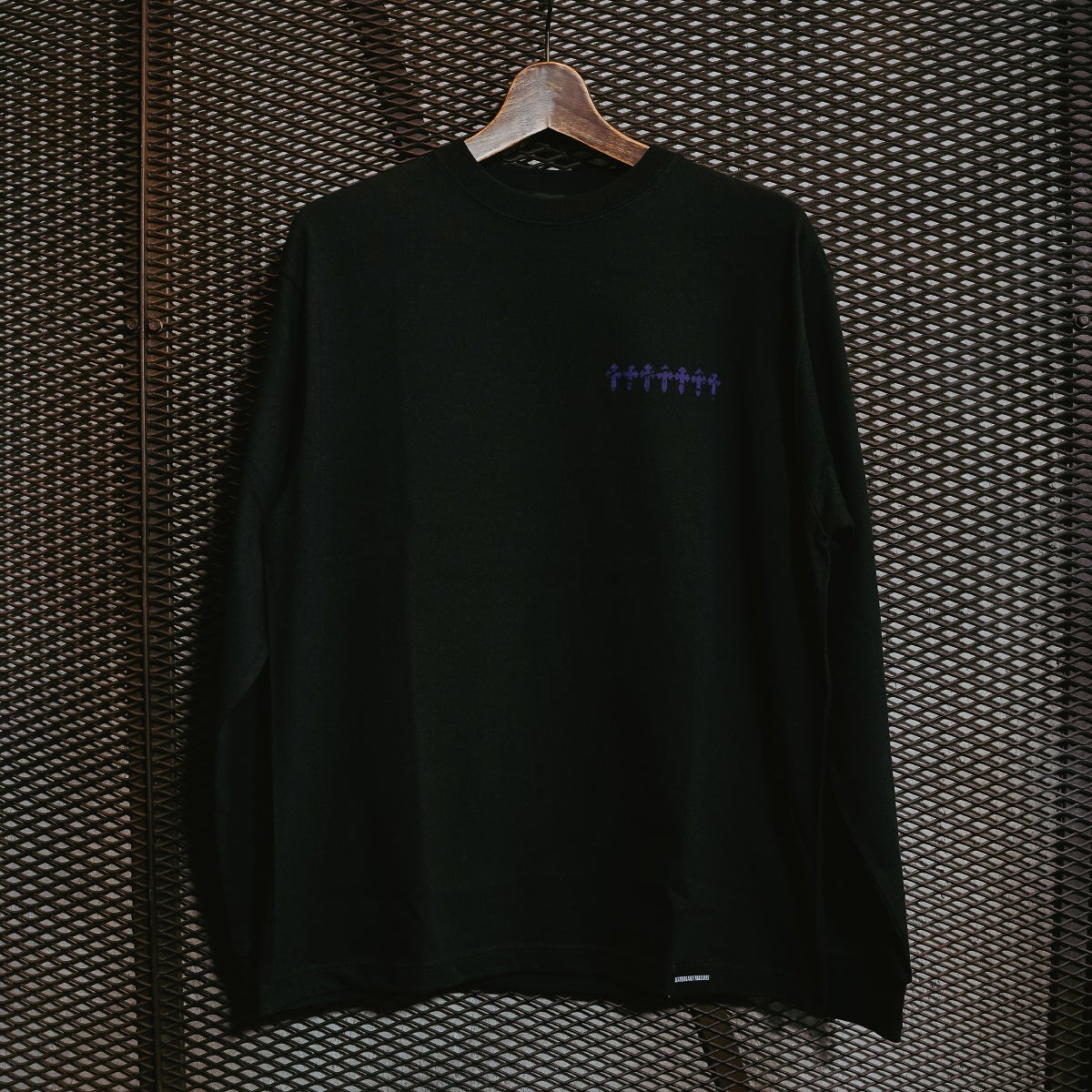 レザーズアンドトレジャーズ LT Tシャツ（長袖）/ 7CROSS （ブラック