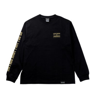 LT Tシャツ（長袖）/ Mother Mary （ブラック/ベージュ/6.2oz）