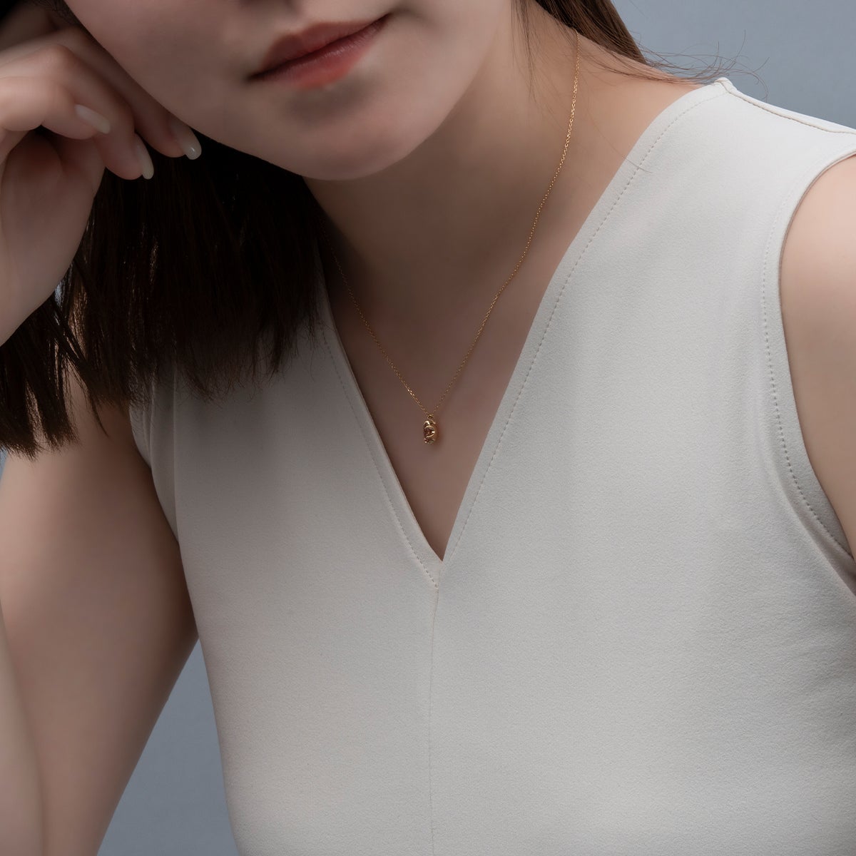 ルメ ピンク1.0ct（IGI鑑定書付）ラボグロウンダイヤモンド K18