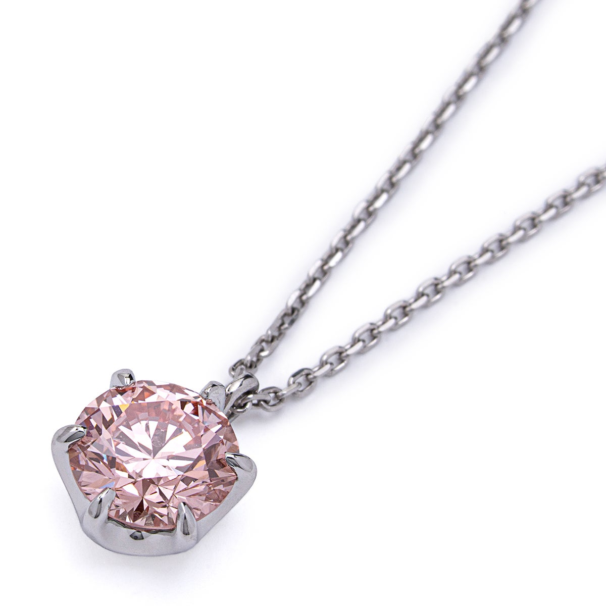 ルメ ピンク1.0ct（IGI鑑定書付）ラボグロウンダイヤモンド プラチナ
