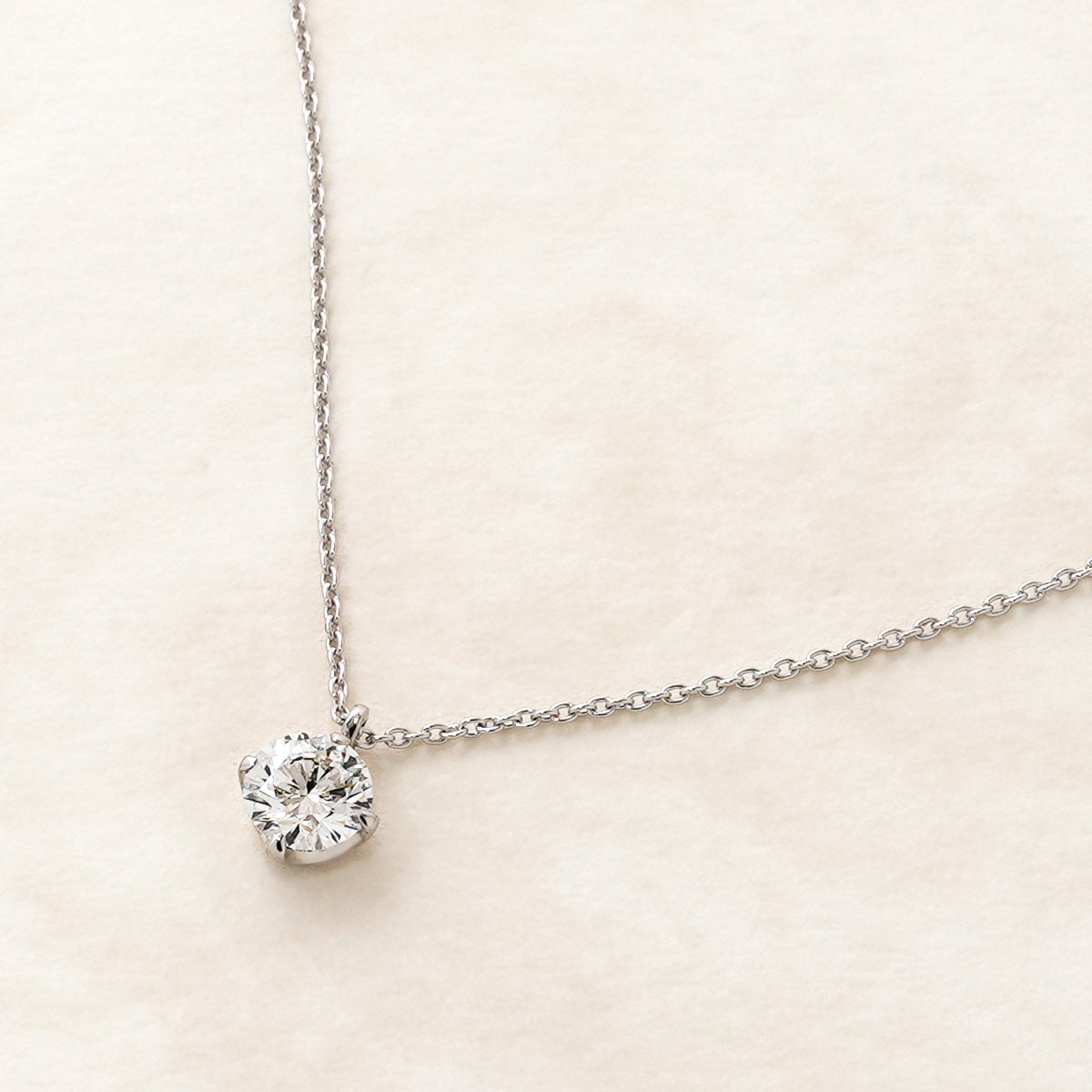 ルメ ルミナスネックレス 0.5ct（IGI鑑定書付）ラボグロウン