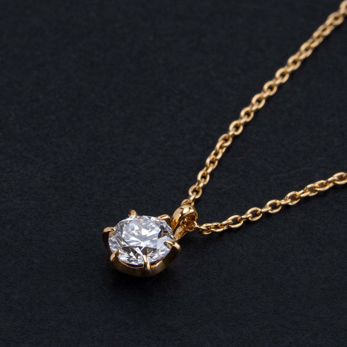 ルメ 0.3ct ラボグロウンダイヤモンド シルバー（K18コーティング） 一